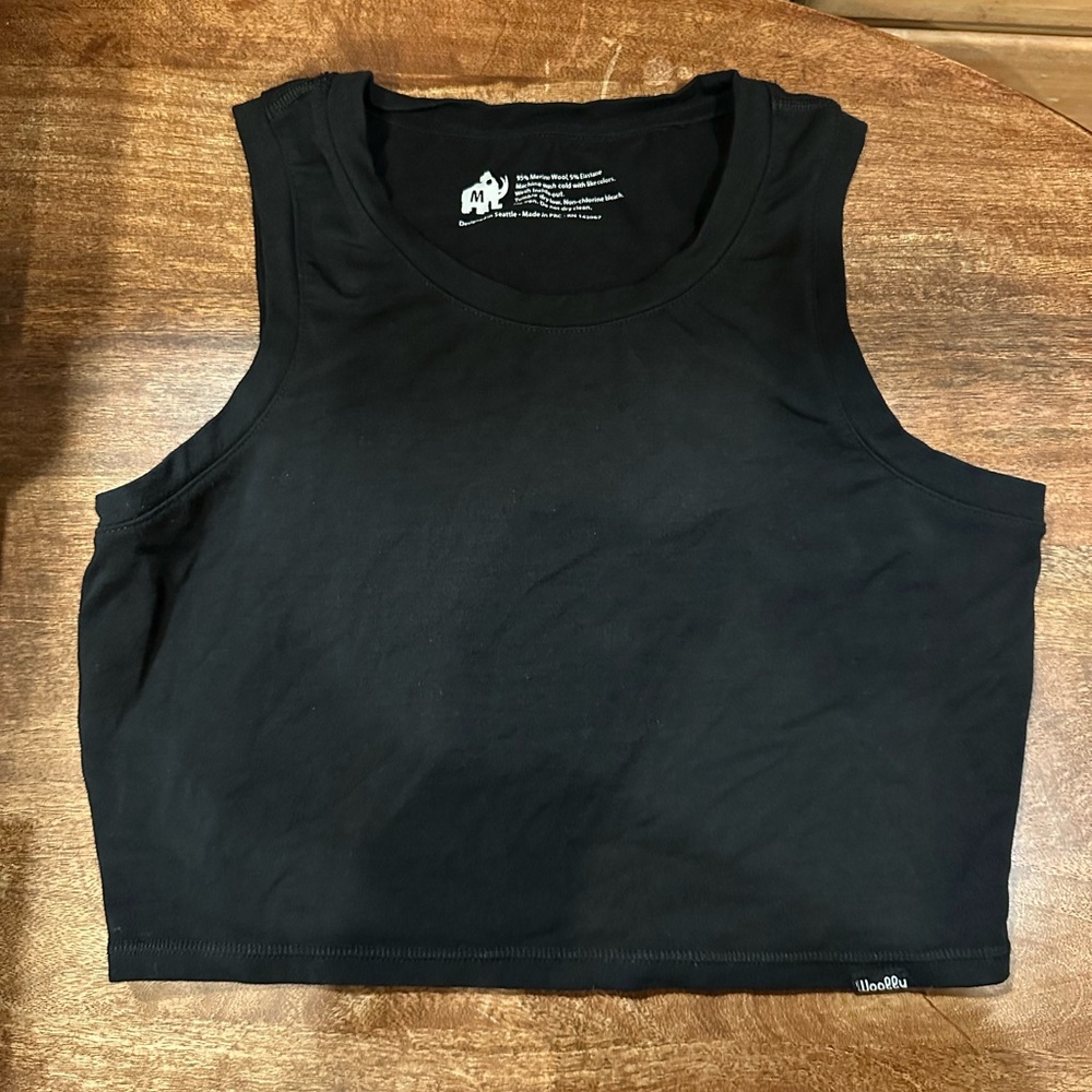 Woolly Merino Wool Crop Top